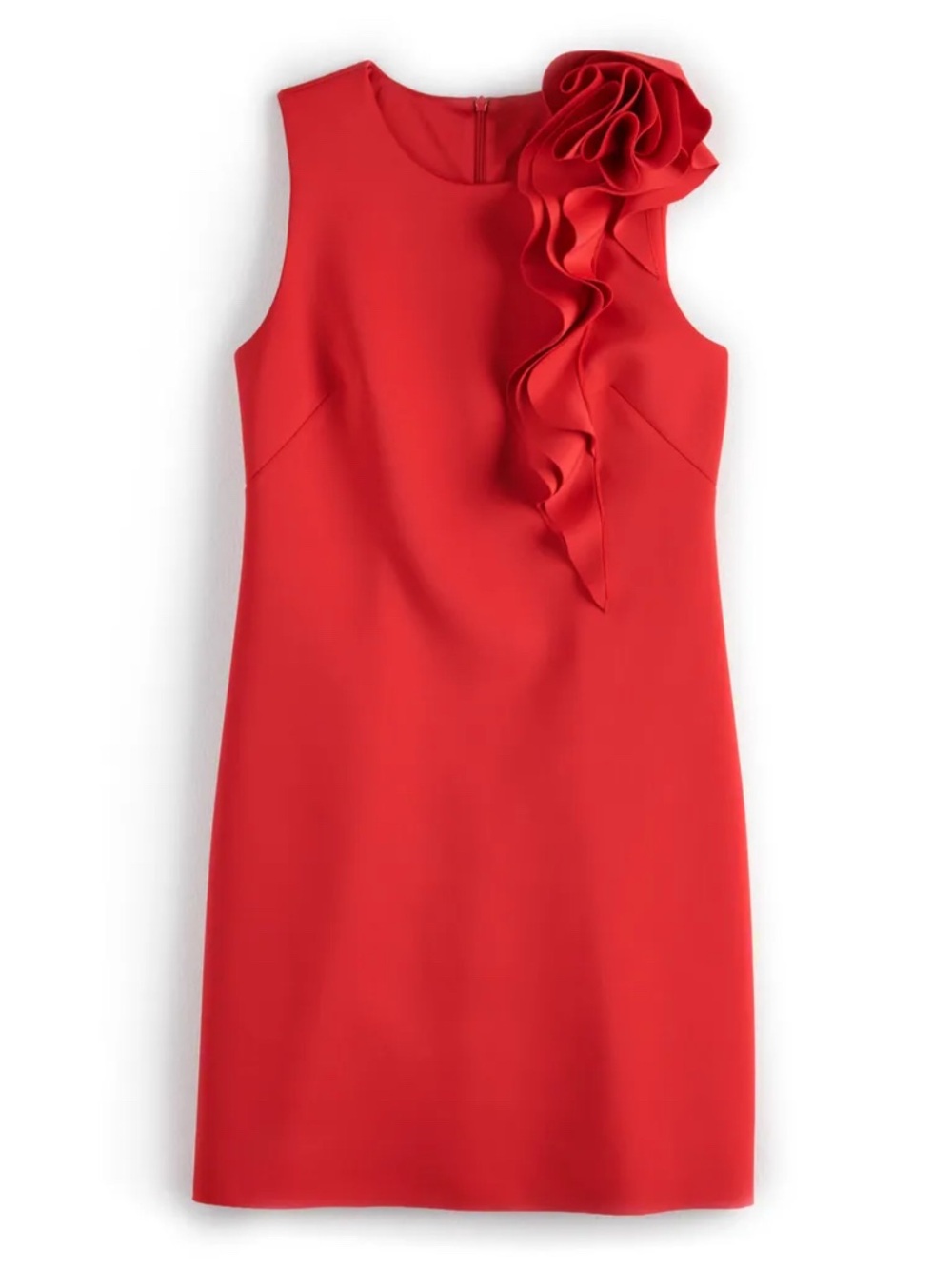 Jason Wu Red Sexy Rosette Shoulder Formal Party Dress NWOT SIZE L
